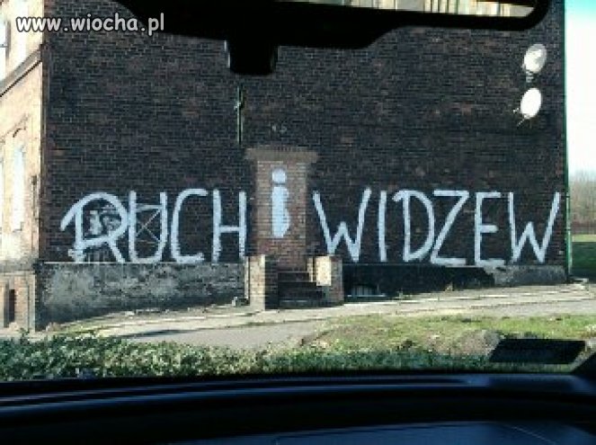 Kibice Ruchu Chorzów i Widzewa Łódź...