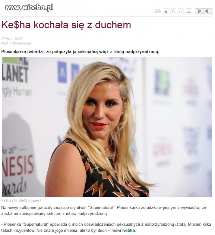 Kochała się z duchem