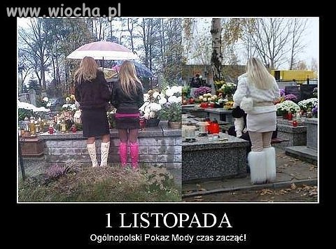 1 Listopada tuż,tuż...