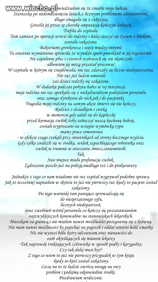 Służba zdrowia...