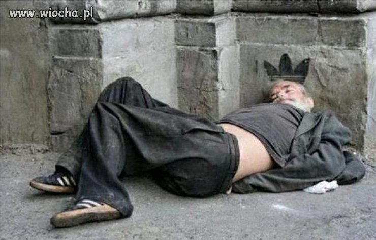 Król "Addidaś" mocno zmęczony...