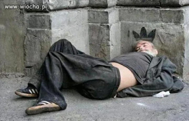 Król "Addidaś" mocno zmęczony...