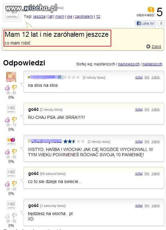 Ahh, te dwunastolatki... 