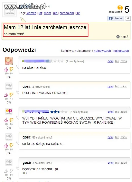 Ahh, te dwunastolatki... 