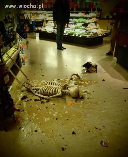 Alkohol jednak mu zaszkodził!