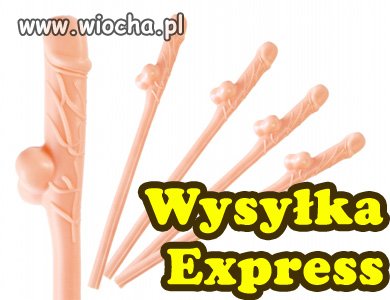 Słomki w kształcie penisa