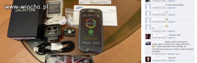 Zrobię loda za telefon