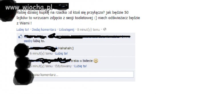 Dzielenie się cennymi informacjami na Fb