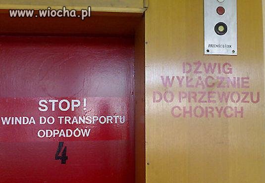 Odpady do windy