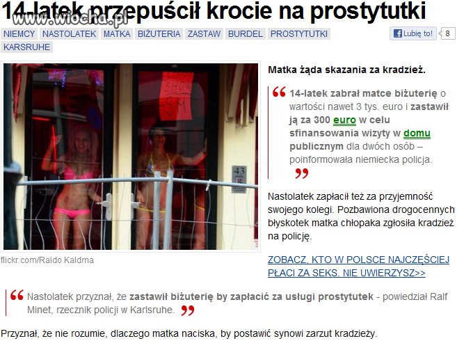 14-Latek okradł mame...i przepuścił całą kasę...