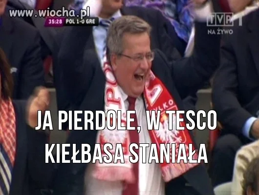 Komor nadaje