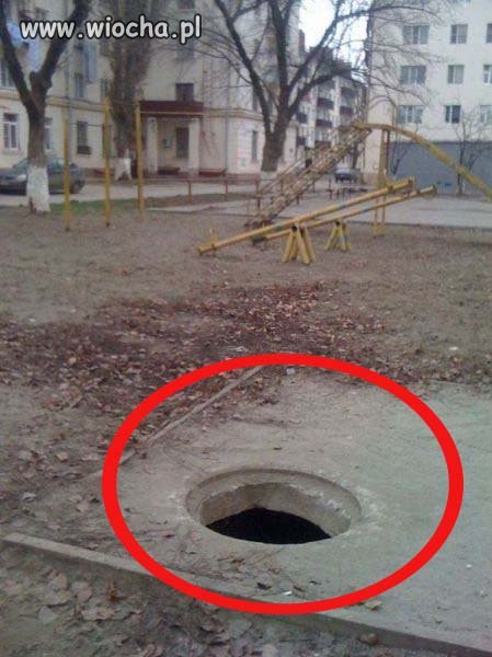 Plac zabaw jak pułapka ...
