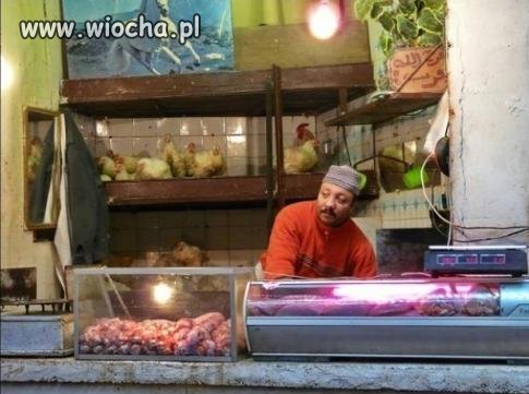 Panie, a ten kurczak to świeży?