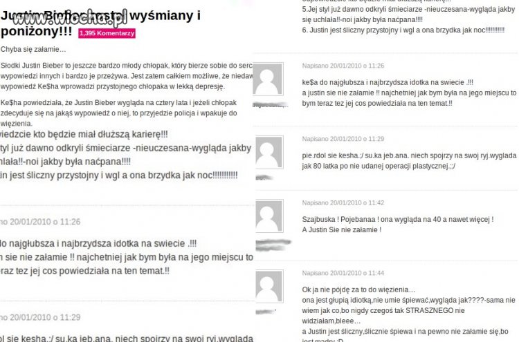 Wielkie faneczki Justina Biebera... 