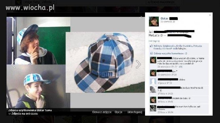 Gimbpedały podjarane czapką