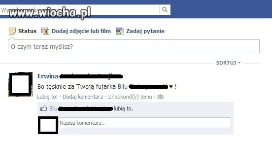 Dziewczyna tęskni za jego fujraką
