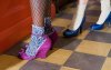 Dwie gustowne dziewczynki w McDonalds