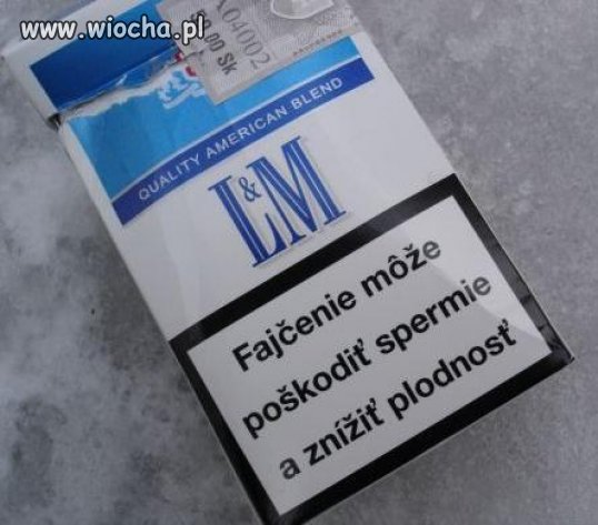 Fajćenie wpływa na dupćenie