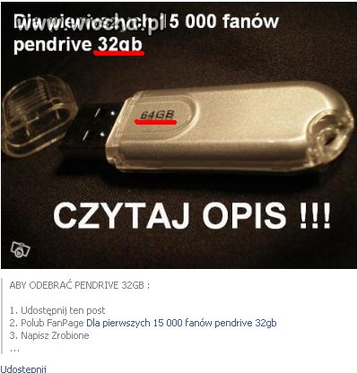 Dla pierwszych 15 tys fanów