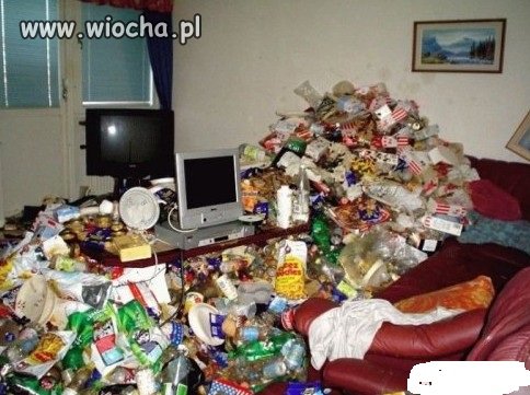 Co tam bałagan.
