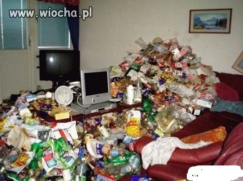 Co tam bałagan.