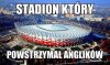 Kolejna wiocha  ze stadionem narodowym 