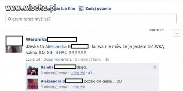 Facebookowe gimnazjalistki !