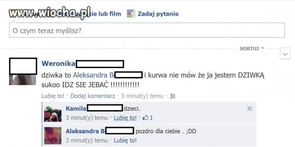 Facebookowe gimnazjalistki !