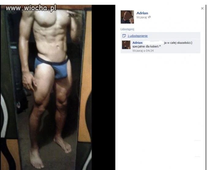Wiocha na facebooku