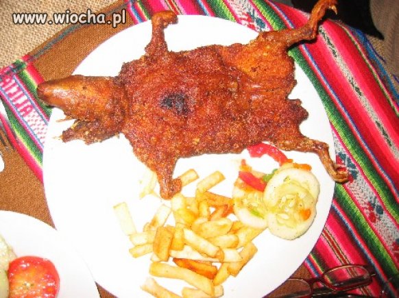Tradycyjna potrawa peruwiańska...