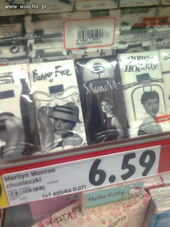Czy widzicie gdzieś tutaj Marilyn Monroe?