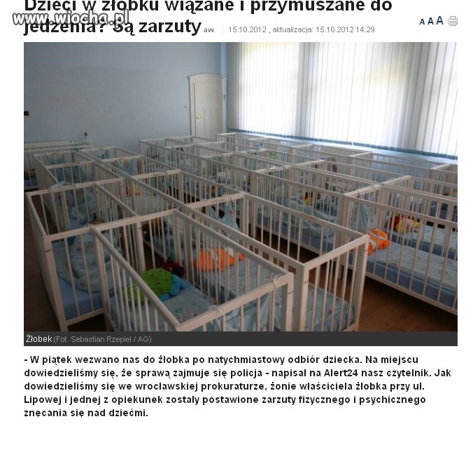 Jak tak można traktować małe dzieci