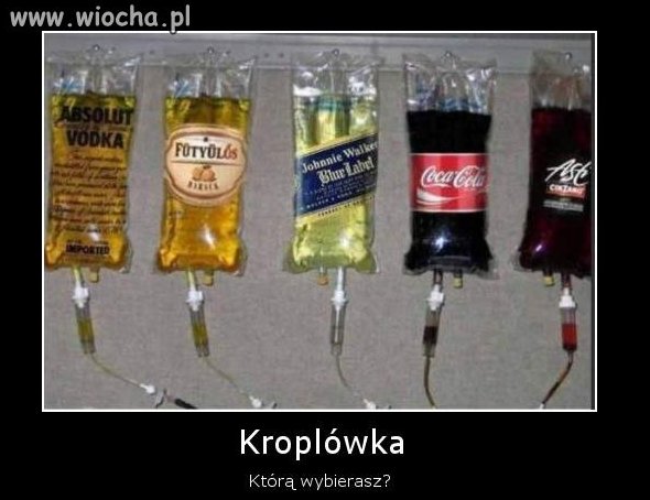Nowy typ kroplówek dla uzależnionych 