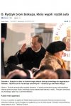 Rydzyk broni pijanego biskupa...to stres w pracy...