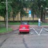 Pewna pani ze straży miejskiej tak zaparkowała