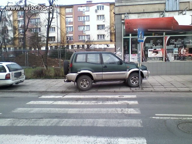 Absolutny "mistrz" parkowania