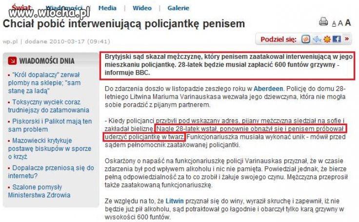 Niespodziewany atak...