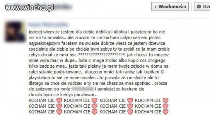 Wiadomość do Jędrzeja