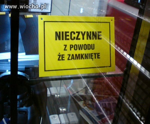 I wszystko jasne