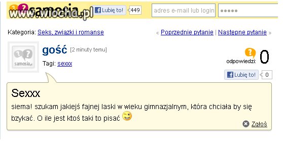 Koleś chyba nie wie ila lat mają takie laski..