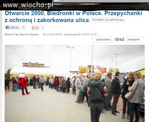Nie myślałem że jeszcze zobaczę sceny jak z PRL