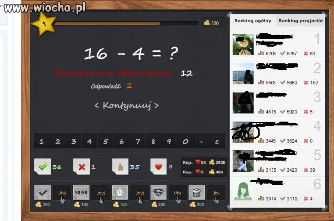 Jedna z gier na nk 