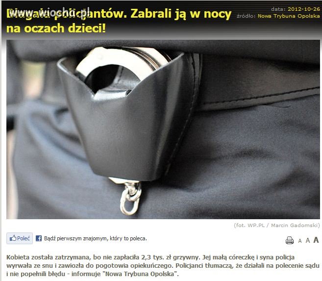 W tym kraju naprawdę trzeba robić wałki na grube 