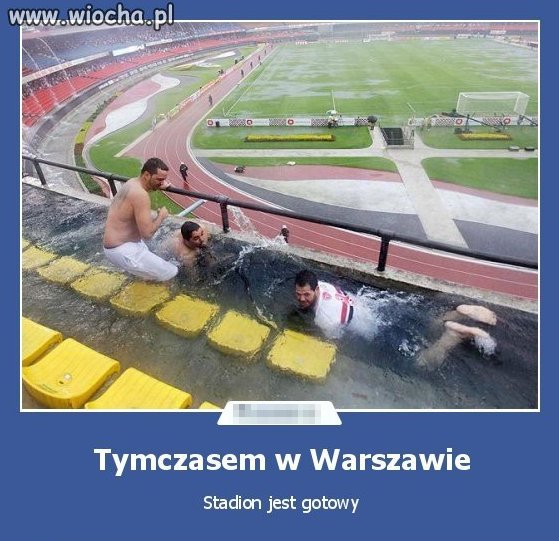 A tym czasem mamy basen narodowy hahahaha