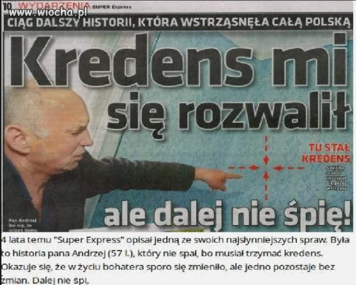 Problem z kredensem i 