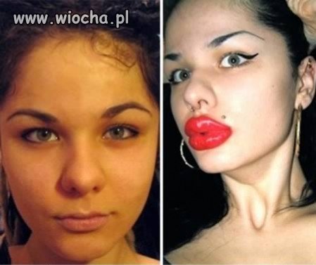 Jak z ładnej dziewczyny...