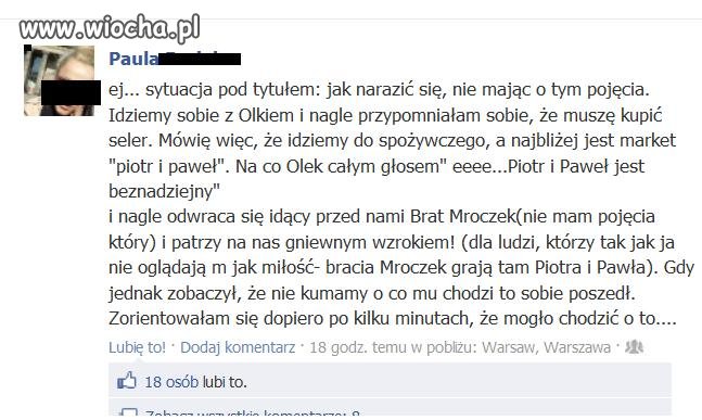 Na FB trzeba się pochwalić