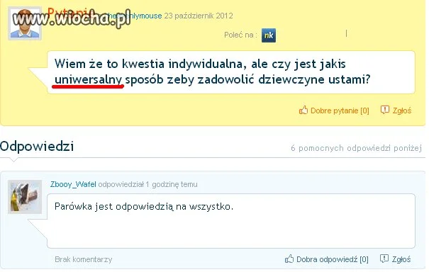 Uniwersalny sposób...