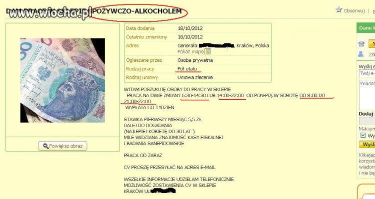Sklep spożywczo-alkoCHolem