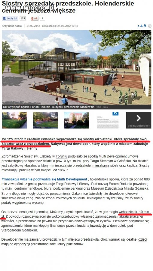 Zakonnice sprzedały 125-letni klasztor i przedszkole